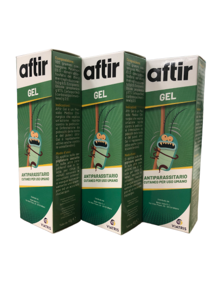 3x Aftir Gel Anti Pidocchi - Promo Pack