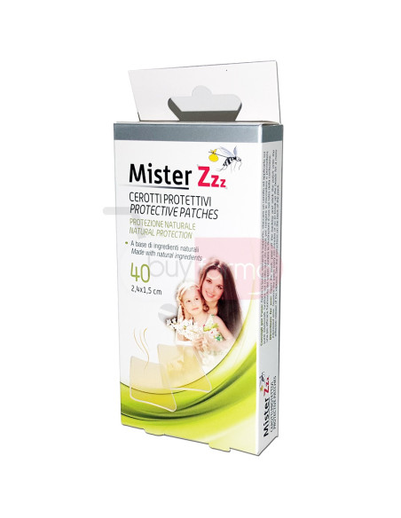 Mister Zzz - 40 Cerotti Protezione Naturale Dopopuntura