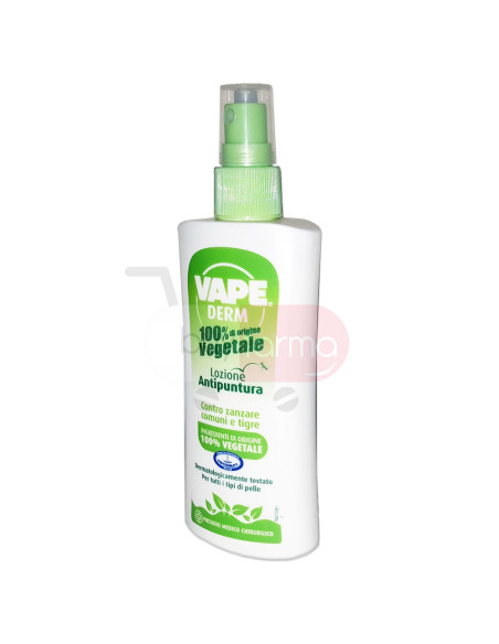 Vape Derm 100% Vegetale - Lozione Antipuntura da 100ml