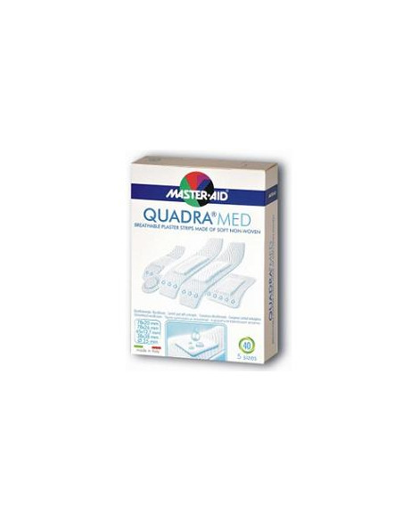 Cerotto Master-aid Quadra Dermoattivo Formati Assortiti 20 Pezzi