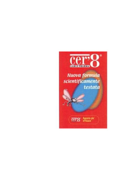 Cer'8 Cuscinetti Adesivi Anti Zanzare Scatola Da 48 Cuscinetti