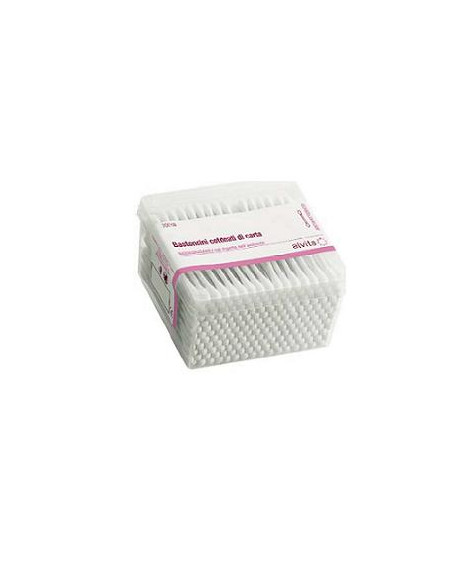Bastoncini Cotone 200 Pezzi Alvita