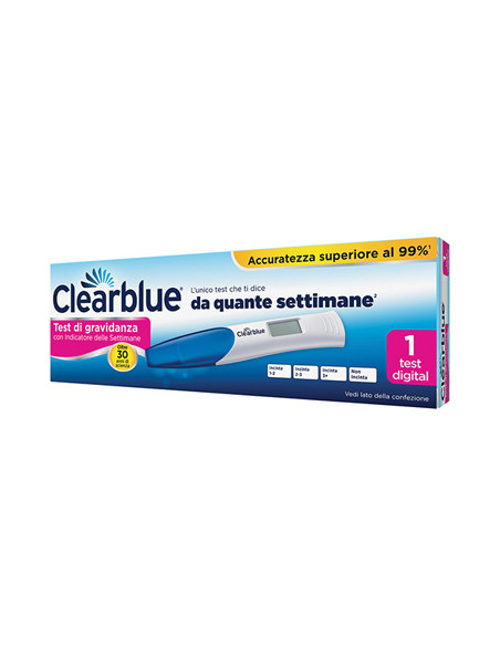 Test Di Gravidanza Clearblue Con Indicatore Delle Settimane1 Pezzo