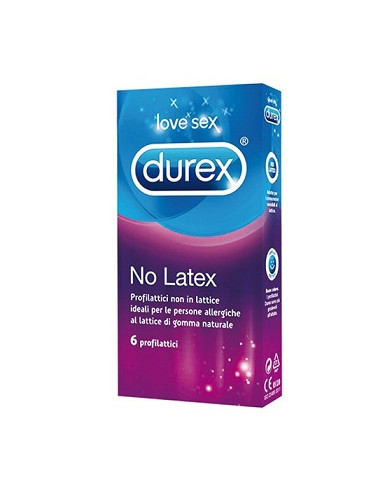 Profilattico Durex No Latex 6 Pezzi