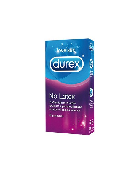 Profilattico Durex No Latex 6 Pezzi