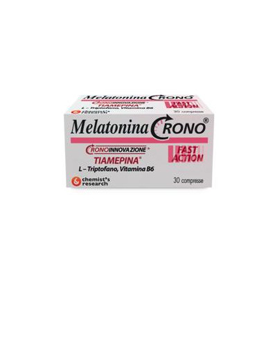 Melatonina Crono 1mg Tiamepina 30 Compresse