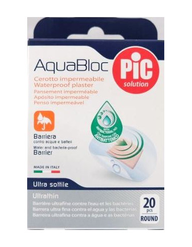 Cerotto Pic Aquabloc Diametro 22 5mm 20 Pezzi