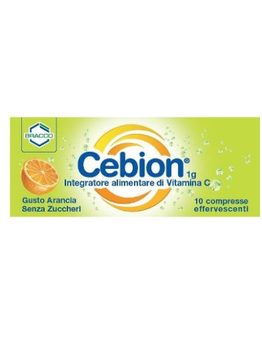 Cebion Effervescente Vit C Senza Zucchero 10 Compresse