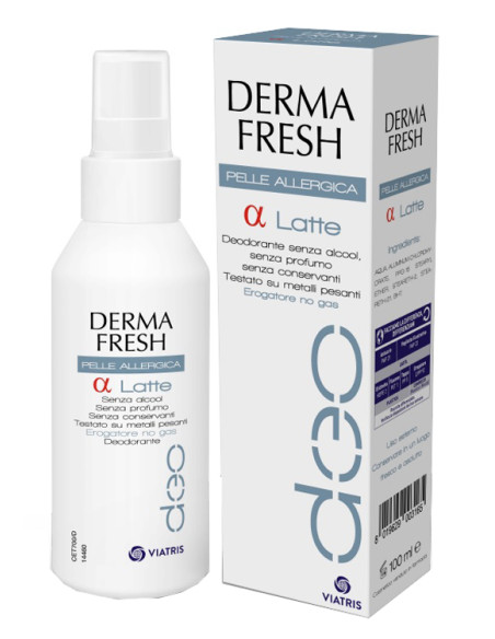 Dermafresh Pelli Allergiche Alfa Latte 100 Ml