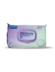 Alvita Salviette Cambio Pannolino 72 Pezzi