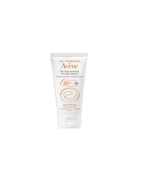 Eau Thermale Avene Crema Schermo Minerale 50+ 50 Ml