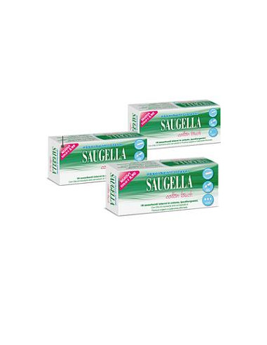 Saugella Cotton Touch Assorbenti Interni Mini 16 Pezzi Taglio Prezzo