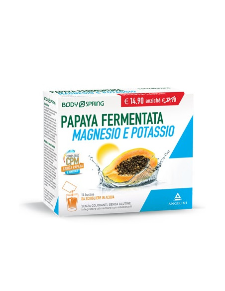 Energya Papaya Magnesio Potassio 14 Bustine