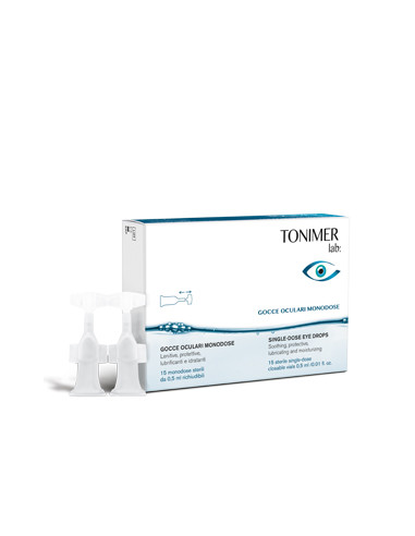 Tonimer Lab Gocce Oculari Monodose 15 X 0,5 Ml