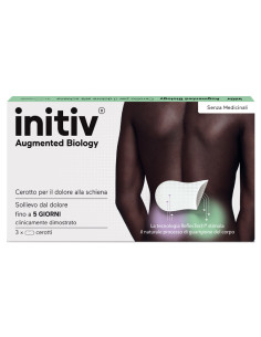 Cerotto Dolore Schiena Initiv 3 Pezzi