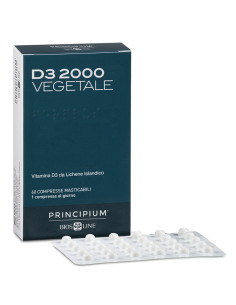 Principium D3 2000 Masticabile 60 Compresse