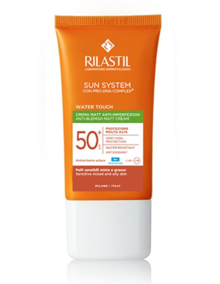Rilastil Sun System Water Touch Mat Crema Spf50+ 50 Ml