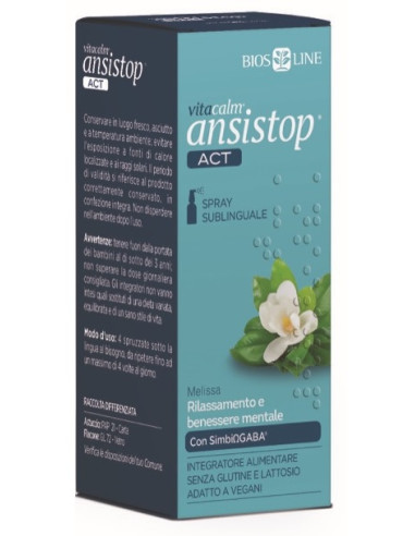 Vitacalm Ansistop Spray Act 20 Ml