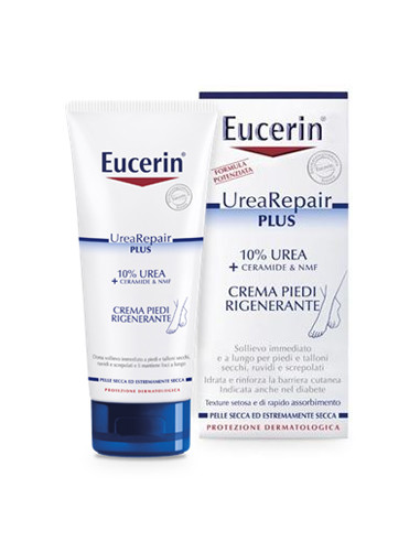 Eucerin Urearepair Plus Crema Piedi Rigenerante 10% Urea 100ml