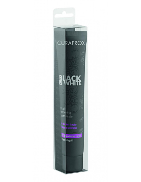 Curaprox Black Is White Dentifricio Travel Size 10 Ml