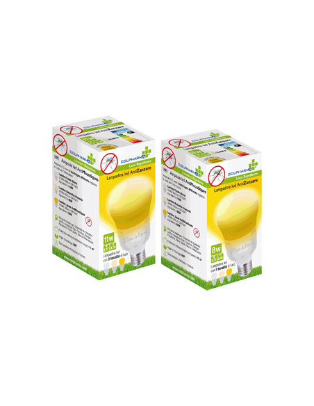 Colpharma Lampadina Led Antizanzara 11 Watt