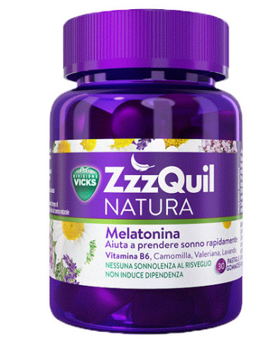 Vicks Zzzquil Natura 30 Pastiglie Gommose