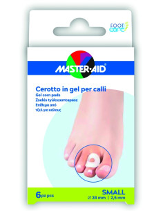 Cerotto Protezione Calli Master-aid Footcare In Gel Small 6pezzi B10