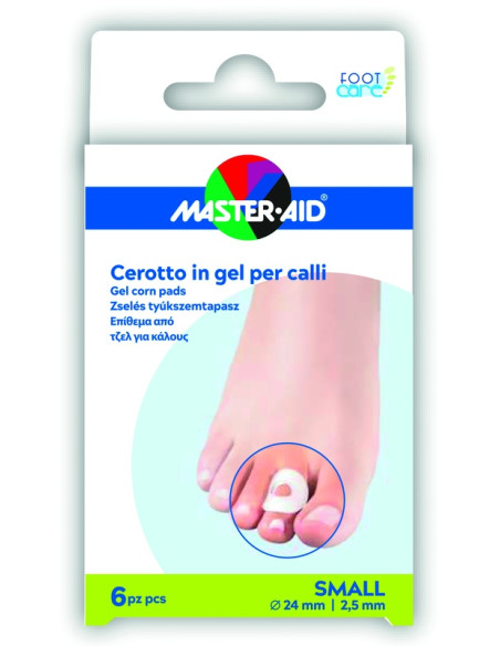 Cerotto Protezione Calli Master-aid Footcare In Gel Small 6pezzi B10