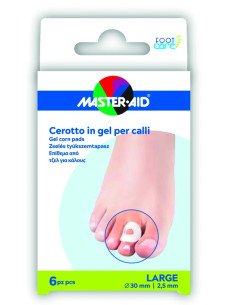 Cerotto Protezione Calli Master-aid Footcare In Gel Large 6pezzi B11