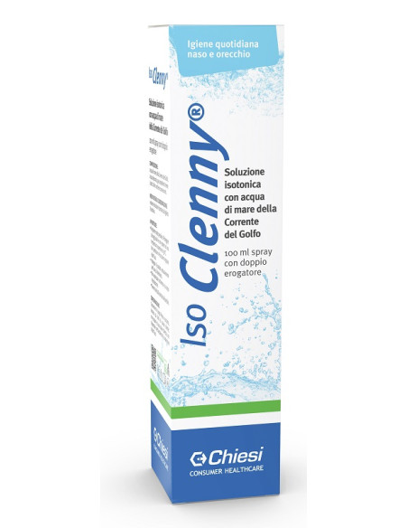 Iso Clenny Soluzione Isotonica Biomarina Spray Doppio Erogatore 100 Ml
