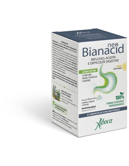 Neobianacid 45 Compresse Limone