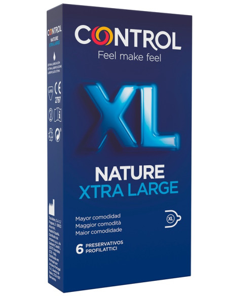 Profilattico Control Nature 2,0 Xl 6 Pezzi