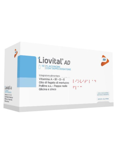Liovital Ad 10 Flaconcini Da 10 Ml
