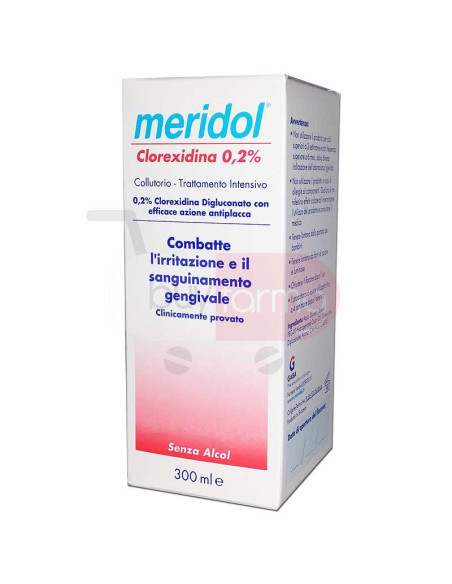 Meridol Clorexidina 0,2 - Collutorio da 300ml