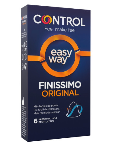 Profilattico Control Easy Way Finissimo Original 6 Pezzi