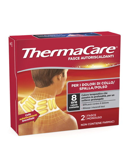 Fasce Autoriscaldanti A Calore Terapeutico Thermacare Collo/spalla/polso 2 Pezzi