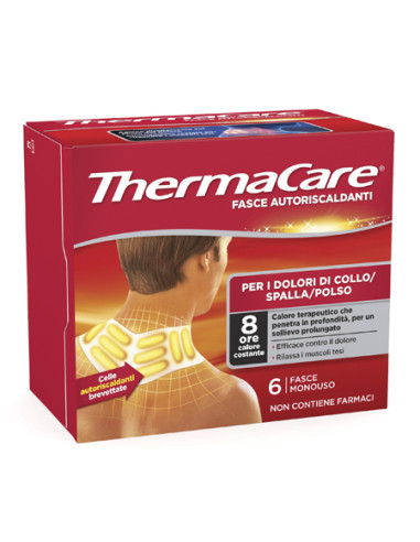 Fasce Autoriscaldanti A Calore Terapeutico Thermacare Collo/spalla/polso 6 Pezzi