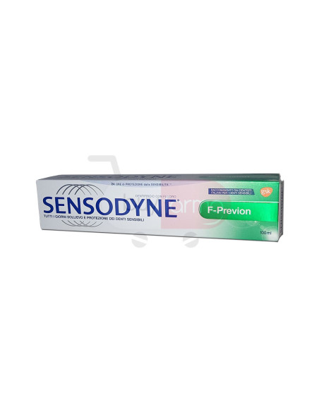 Sensodyne F-Previon - Dentifricio per Denti Sensibili da 100ml