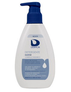 Dermon Detergente Mani Controllo Microbico 200 Ml