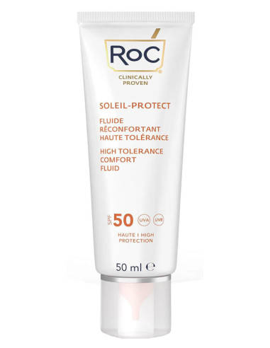 Roc Fluido Solare Viso Spf 50 Elevata Tollerabilita' 50 Ml