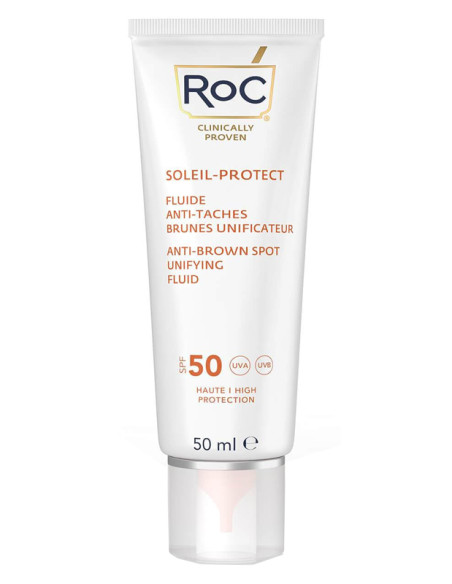 Roc Fluido Solare Viso Spf 50+ Antimacchie Brune 50 Ml