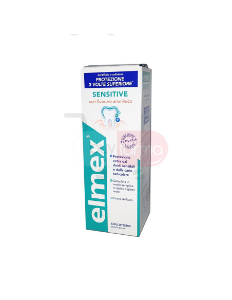 Elmex Sensitive - Collutorio con Fluoruro da 400ml