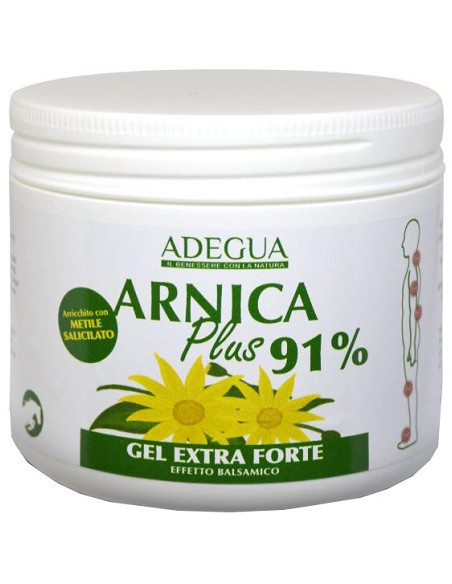 Adegua Arnica Plus 91% Gel Extra Forte 500 Ml
