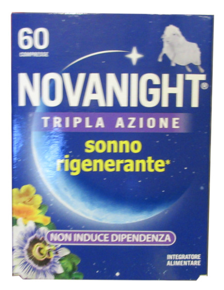 Novanight Tripla Azione Sonno Rigenerante 60 Compresse