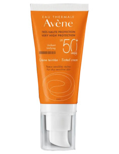 Avene Sol Crema Spf50+ Colorata Nuova Formula 50 Ml