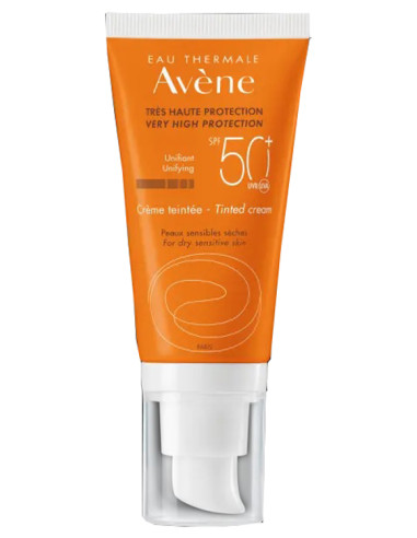 Avene Sol Crema Spf50+ Colorata Nuova Formula 50 Ml