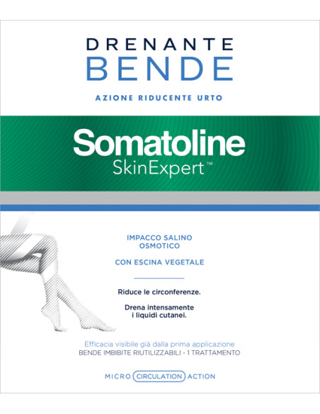Somatoline Skin Expert Bende Snellenti Drenanti Starter Kit