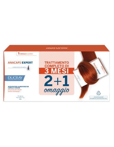 Ducray Anacaps Expert Capelli E Unghie 3 X 30 Capsule