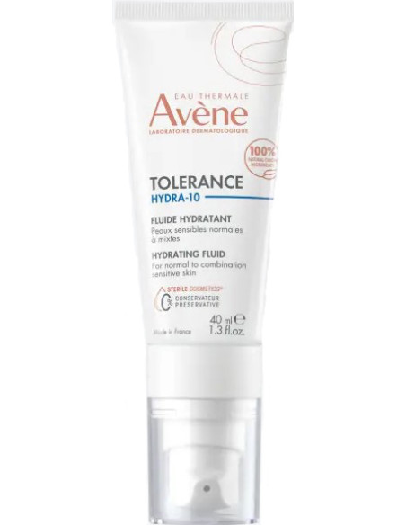 Avene Tolerance Hydra 10 Fluido Idratante 40 Ml