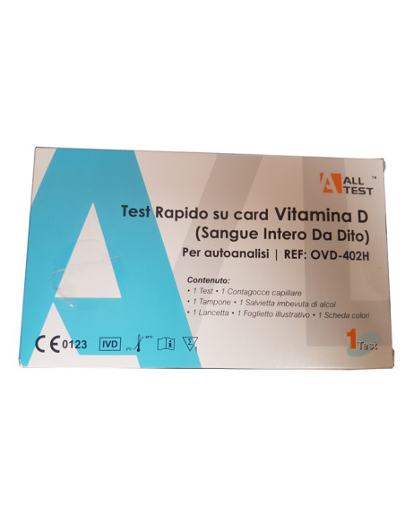 Test Rapido Autodiagnostico Vitamina D Nel Sangue Intero Dadito